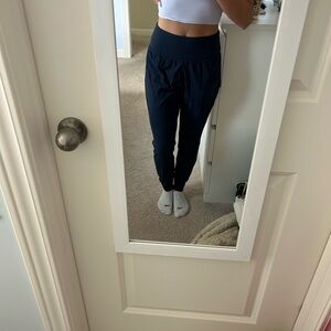 Navy Blue Athleta Joggers